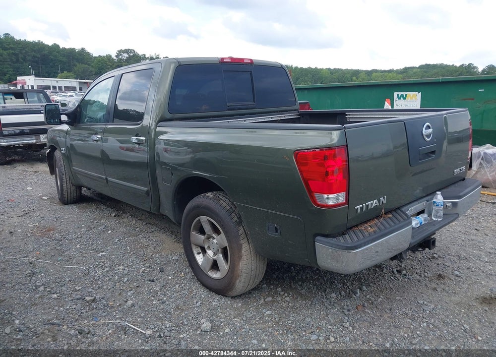 2004 NISSAN TITAN SE VIN: 1N6AA07A64N537817