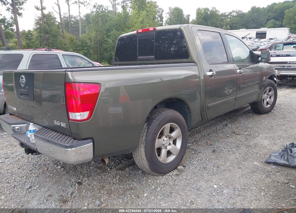2004 NISSAN TITAN SE VIN: 1N6AA07A64N537817