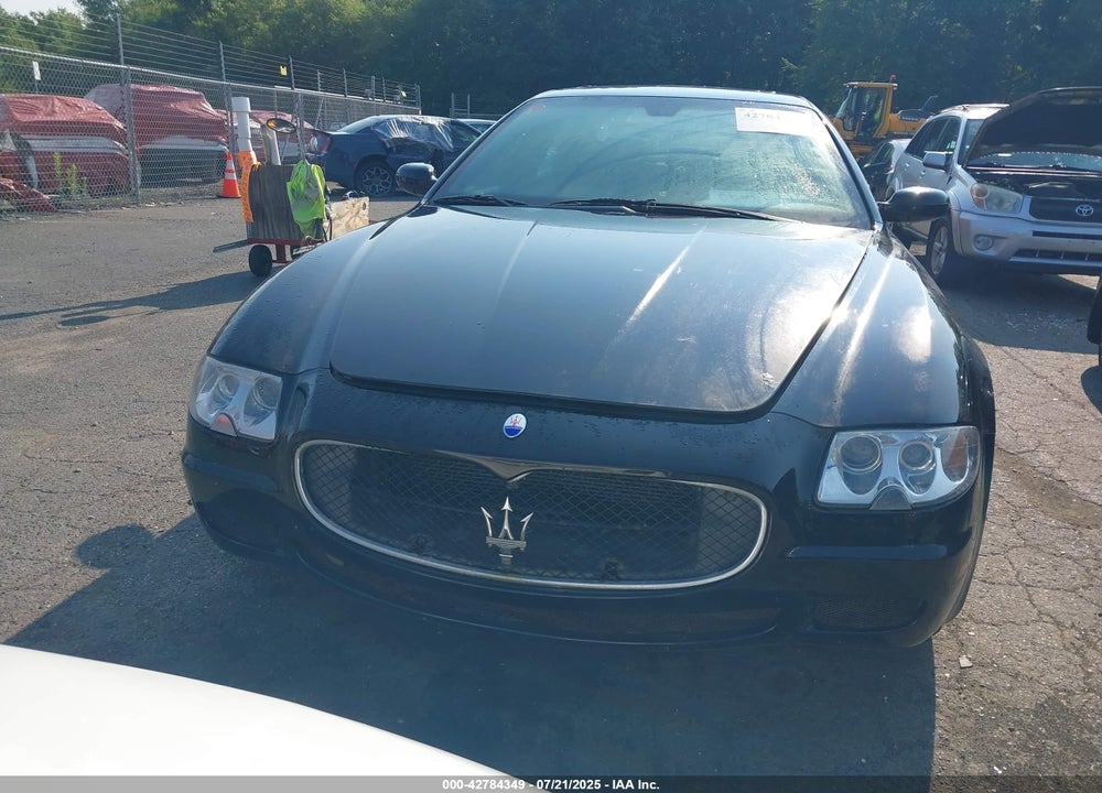 2007 MASERATI QUATTROPORTE VIN: ZAMFE39A770031504