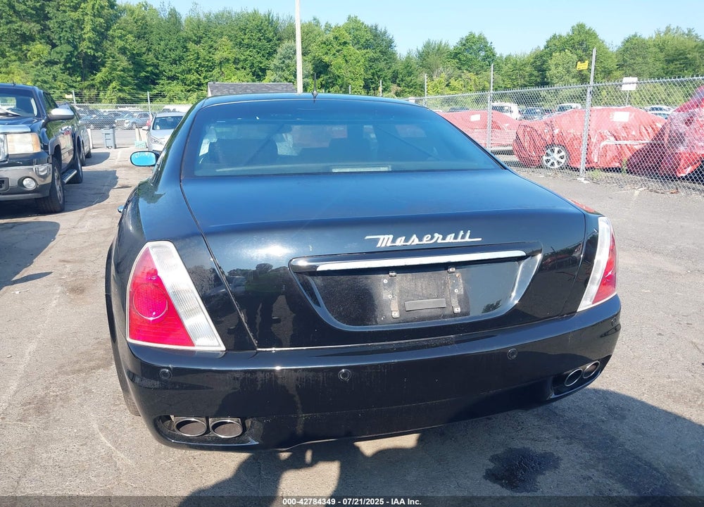 2007 MASERATI QUATTROPORTE VIN: ZAMFE39A770031504