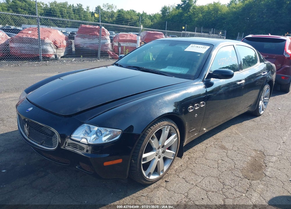 2007 MASERATI QUATTROPORTE VIN: ZAMFE39A770031504
