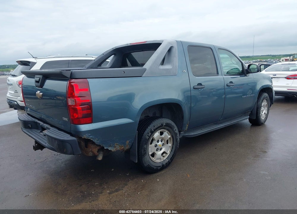 2009 CHEVROLET AVALANCHE VIN: 3GNFK12079G193707