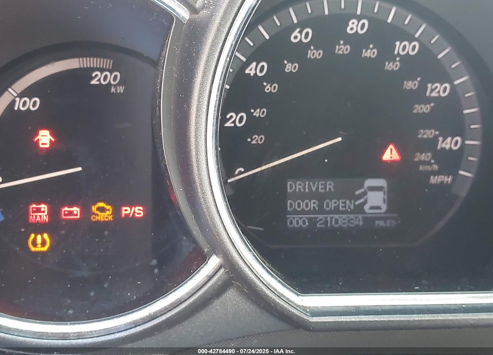 2007 LEXUS RX 400H VIN: JTJHW31U972036043