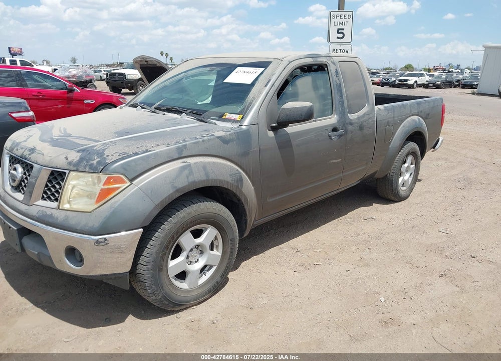 2005 NISSAN FRONTIER VIN: 1N6AD06U15C432859