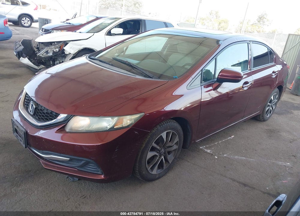 2015 HONDA CIVIC VIN: 19XFB2F84FE217502