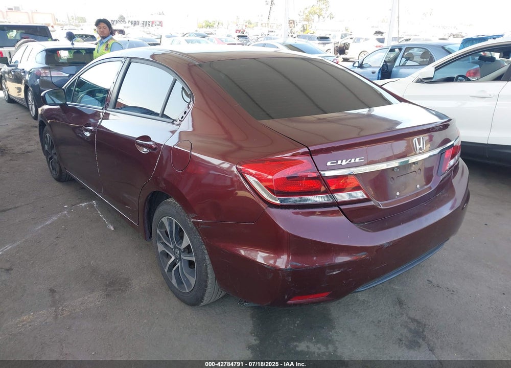 2015 HONDA CIVIC VIN: 19XFB2F84FE217502