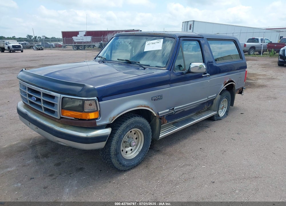 1994 FORD BRONCO U100 VIN: 1FMEU15H3RLB55342