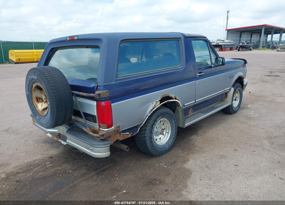 1994 FORD BRONCO U100 VIN: 1FMEU15H3RLB55342