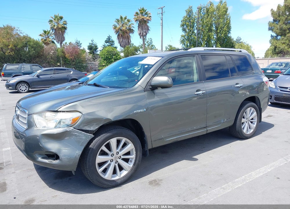 2008 TOYOTA HIGHLANDER VIN: JTEEW44A782012236