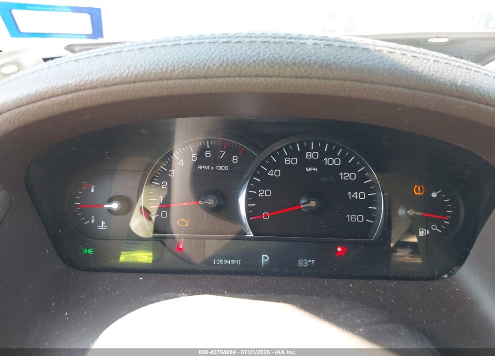 2009 CADILLAC SRX VIN: 1GYEE437090118712