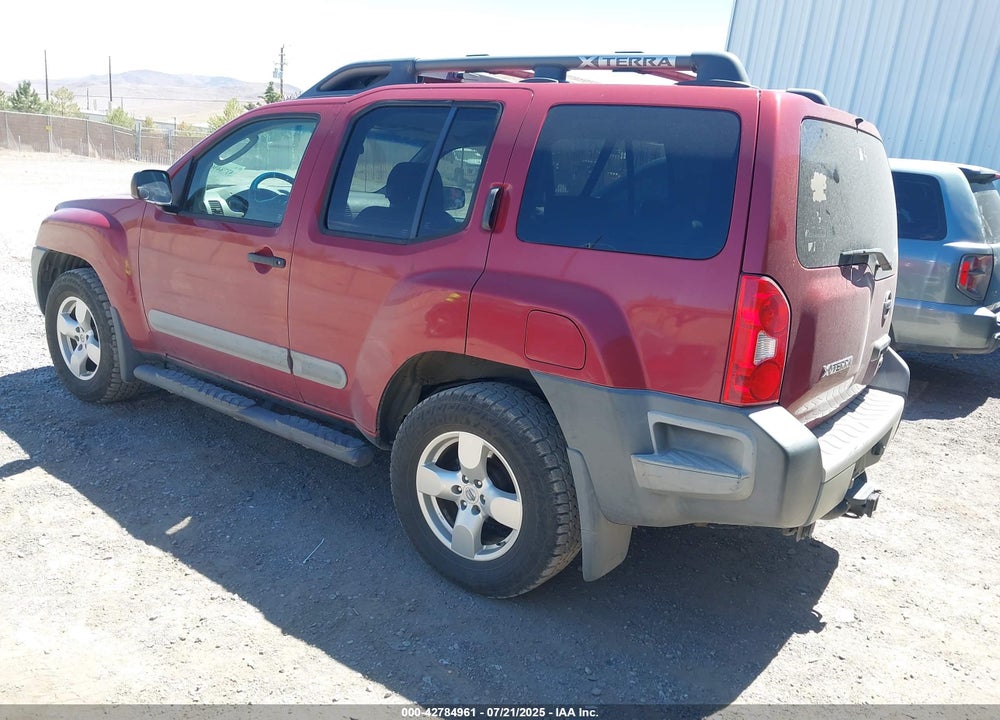 2007 NISSAN XTERRA SE VIN: 5N1AN08W27C533521
