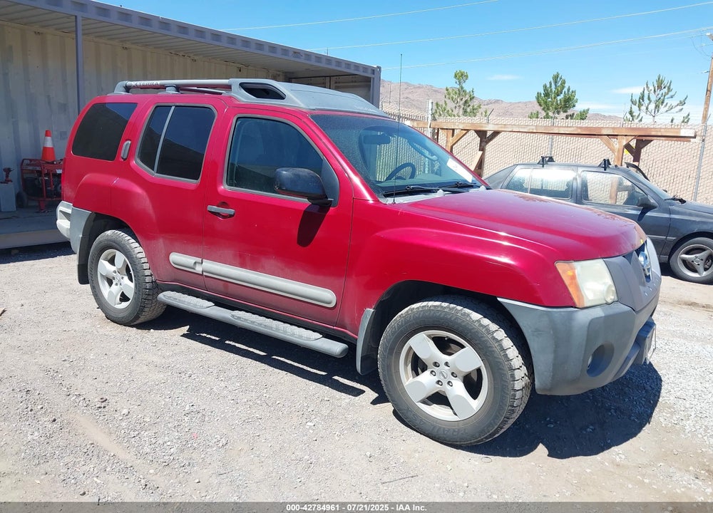 2007 NISSAN XTERRA SE VIN: 5N1AN08W27C533521