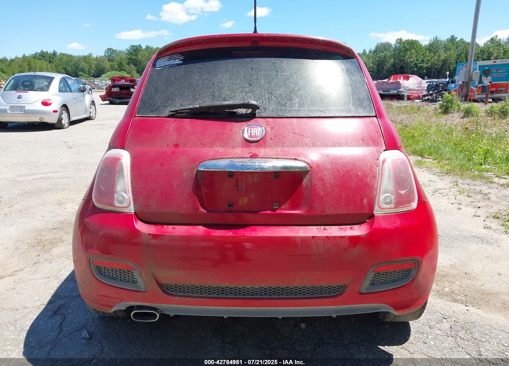 2013 FIAT 500 VIN: 3C3CFFBR8DT618531