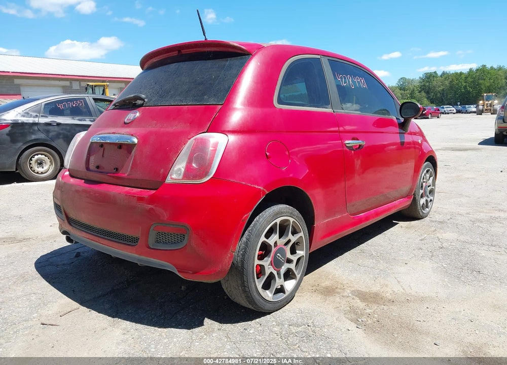 2013 FIAT 500 VIN: 3C3CFFBR8DT618531