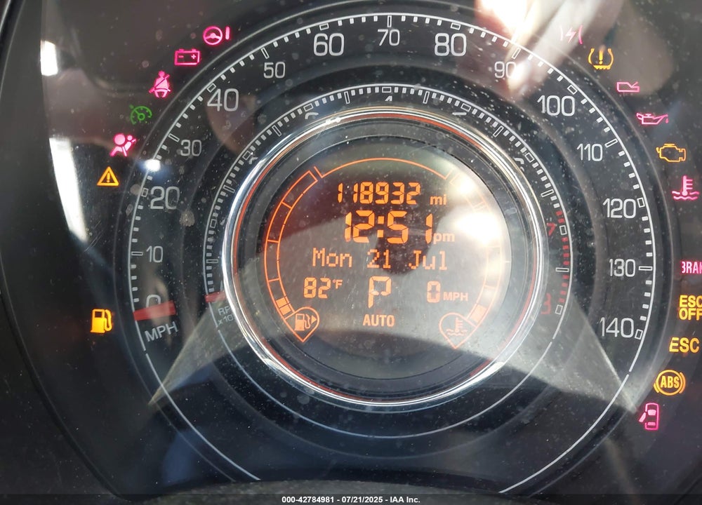 2013 FIAT 500 VIN: 3C3CFFBR8DT618531
