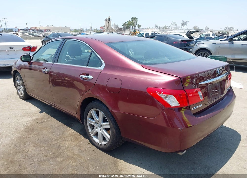 2008 LEXUS ES350 VIN: JTHBJ46G682180942