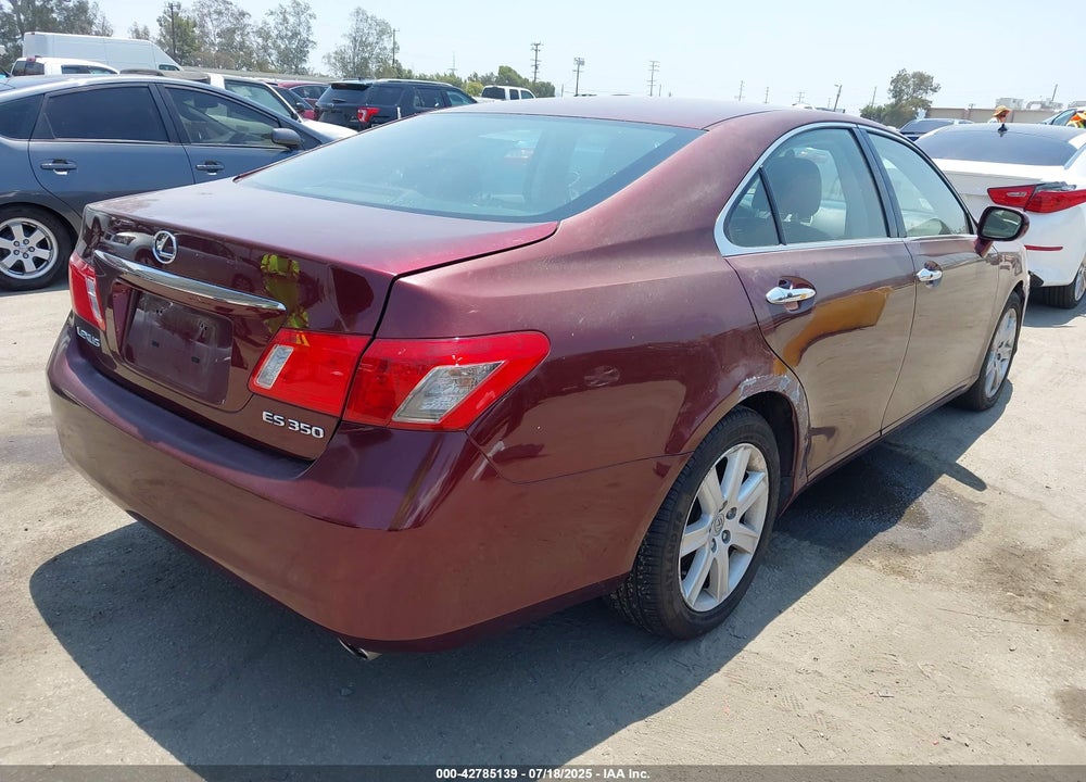 2008 LEXUS ES350 VIN: JTHBJ46G682180942