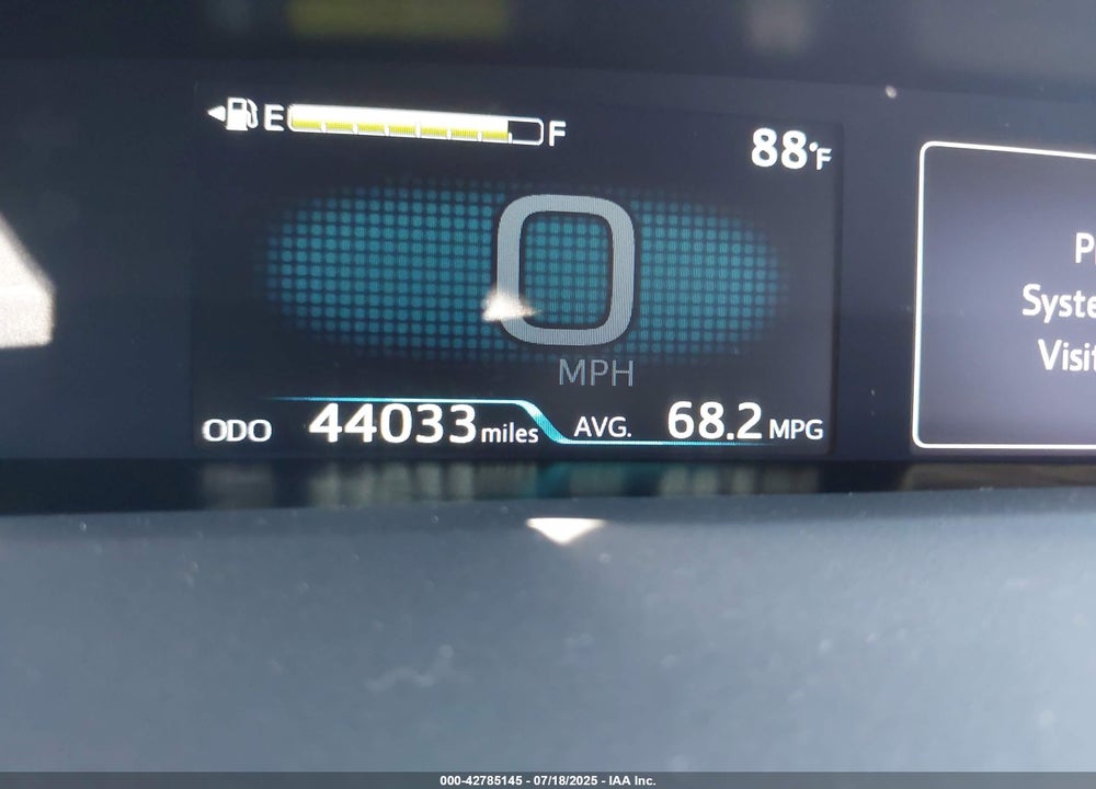 2021 TOYOTA PRIUS PRIME VIN: JTDKAMFP5M3192568