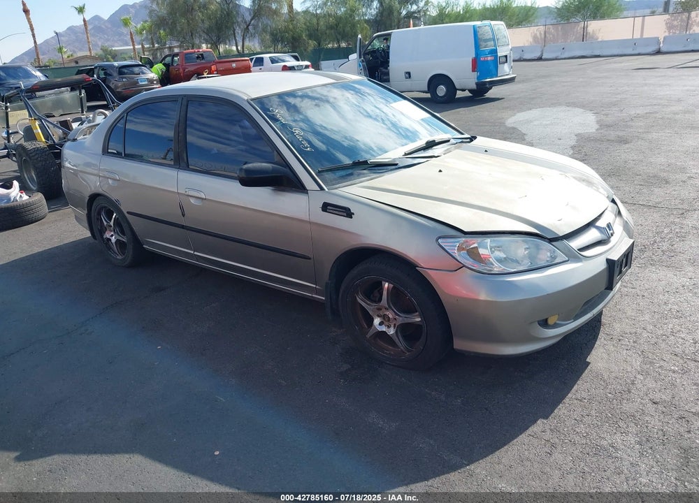 2004 HONDA CIVIC LX VIN: JHMES15524S001850