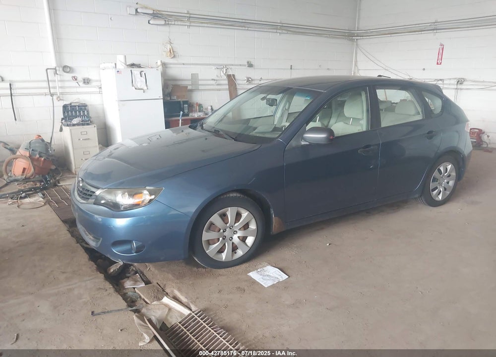 2008 SUBARU IMPREZA 2.5I VIN: JF1GH61688H819502