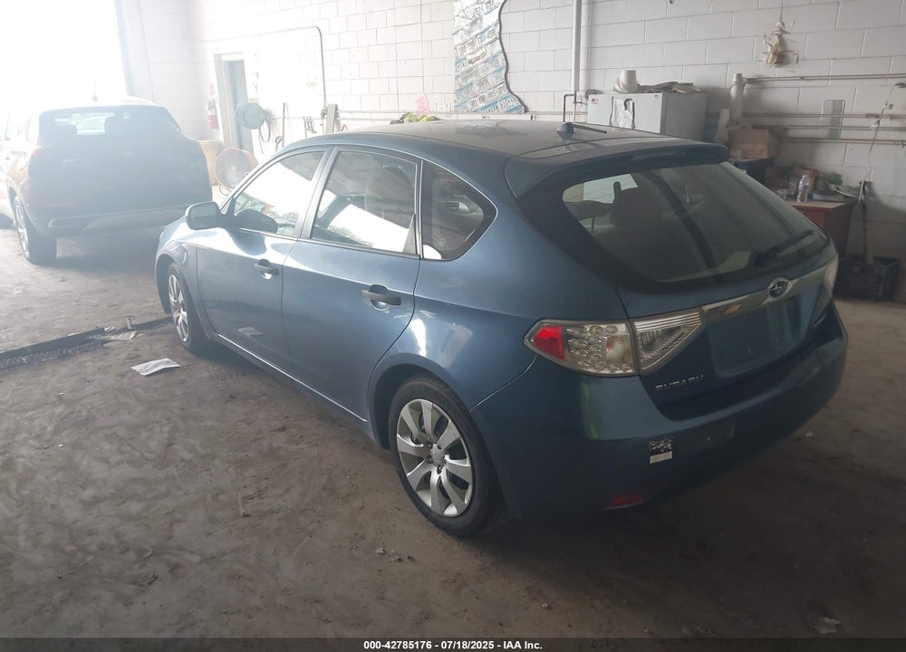 2008 SUBARU IMPREZA 2.5I VIN: JF1GH61688H819502