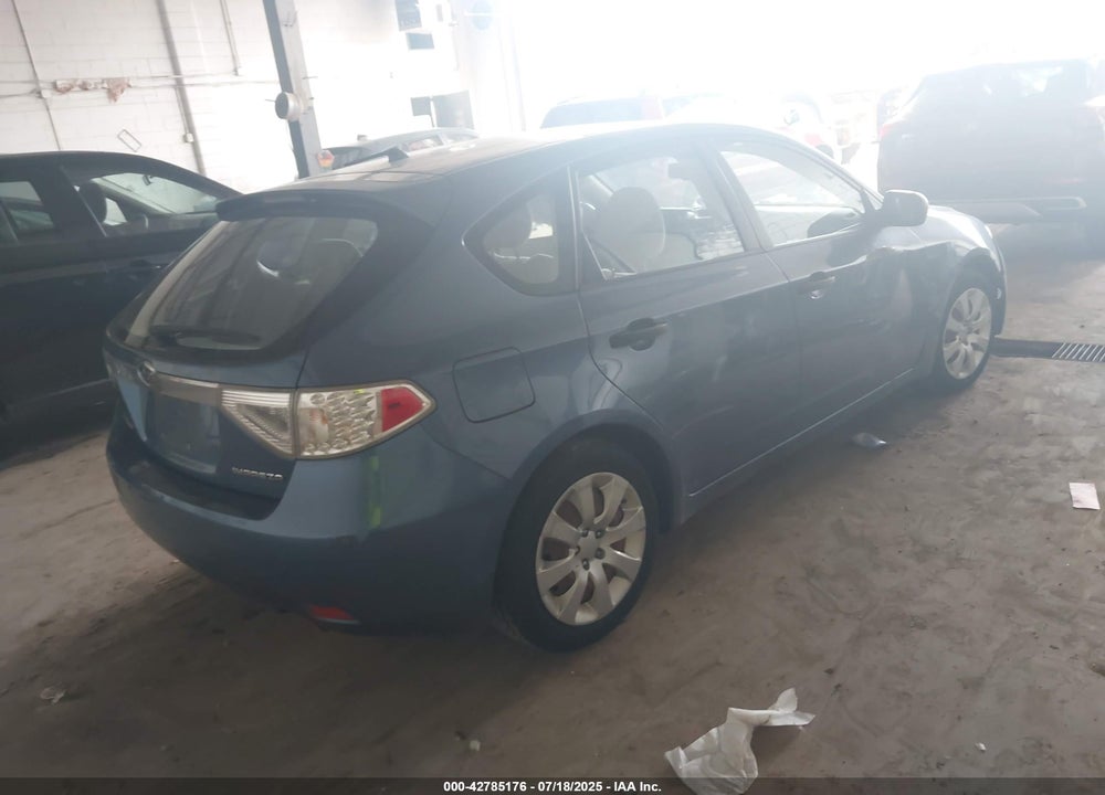 2008 SUBARU IMPREZA 2.5I VIN: JF1GH61688H819502