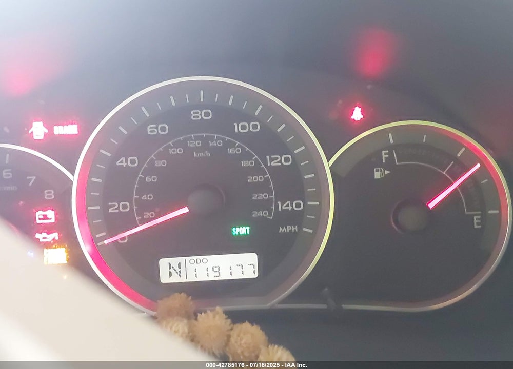 2008 SUBARU IMPREZA 2.5I VIN: JF1GH61688H819502