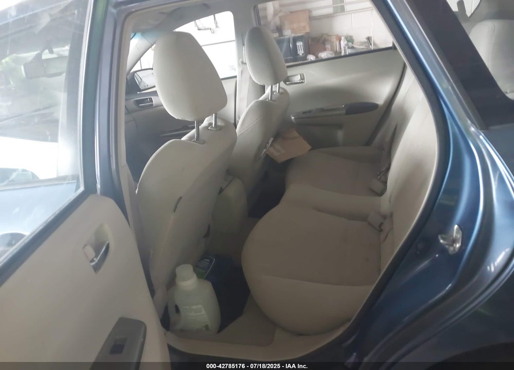 2008 SUBARU IMPREZA 2.5I VIN: JF1GH61688H819502