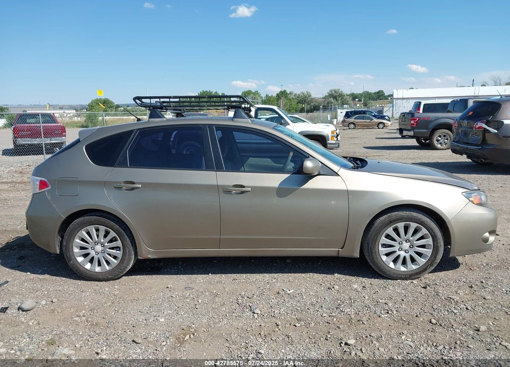 2008 SUBARU IMPREZA 2.5I VIN: JF1GH61668H815268