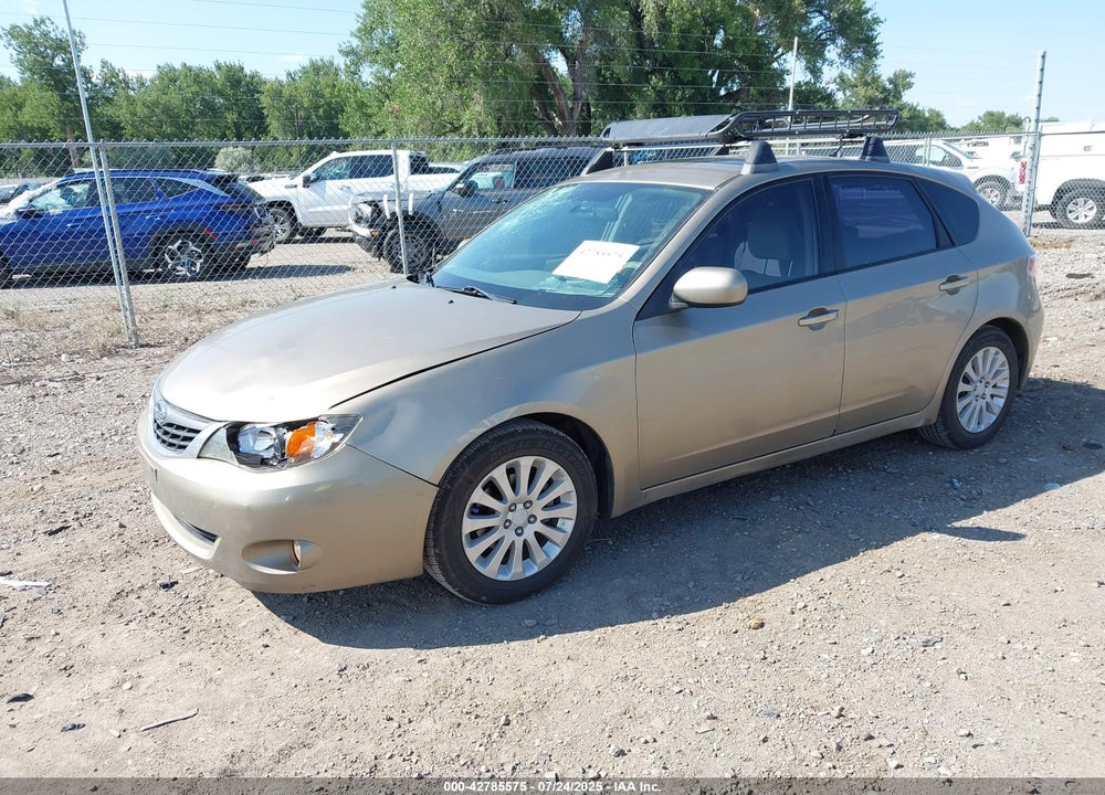 2008 SUBARU IMPREZA 2.5I VIN: JF1GH61668H815268