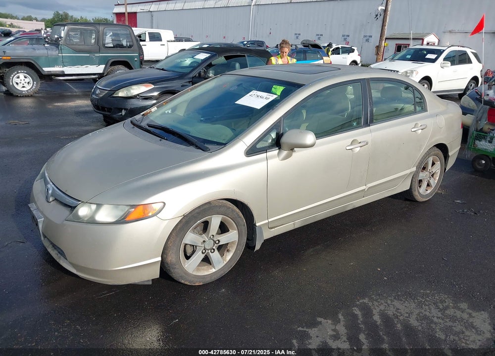 2007 HONDA CIVIC VIN: 1HGFA15887L142294