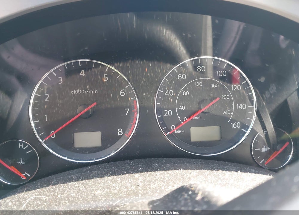 2005 INFINITI FX35 VIN: JNRAS08U35X101893