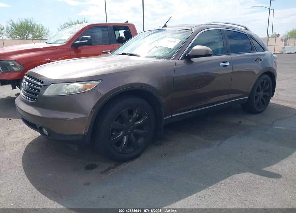 2005 INFINITI FX35 VIN: JNRAS08U35X101893