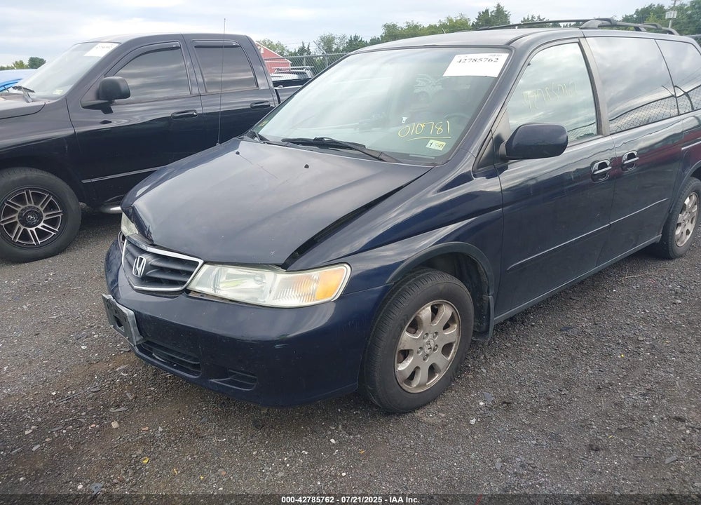 2004 HONDA ODYSSEY EX-L VIN: 5FNRL18954B010781