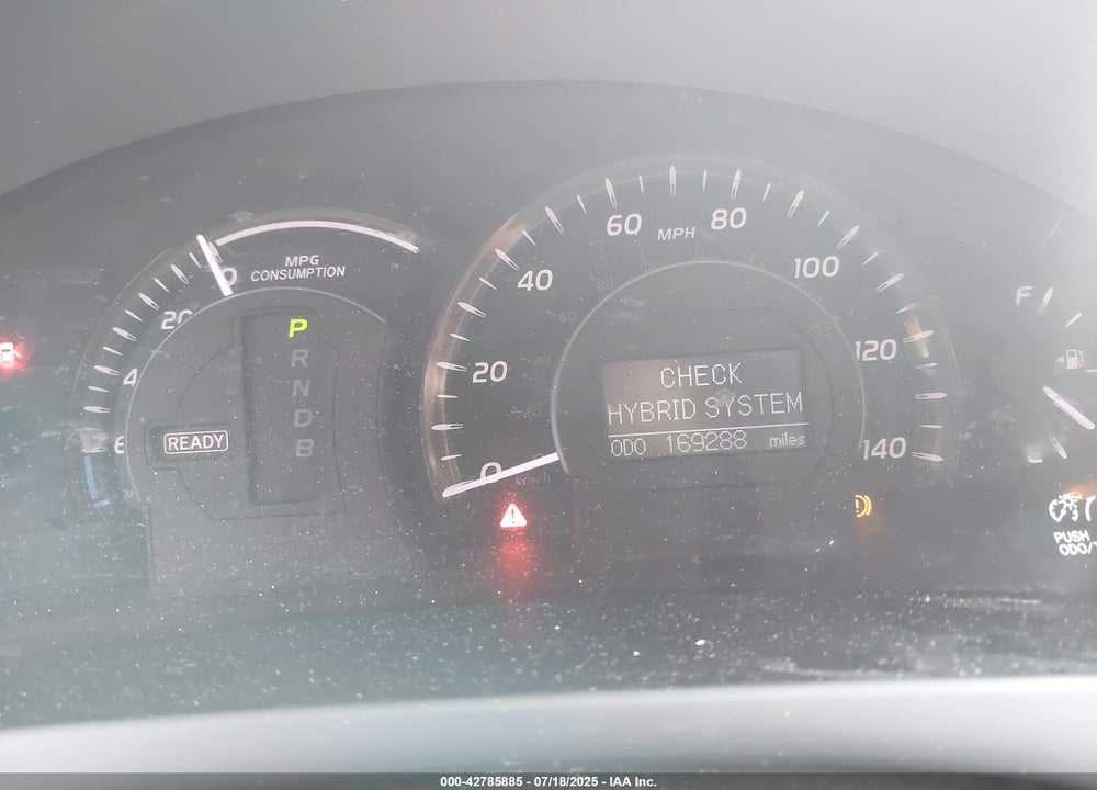 2008 TOYOTA CAMRY HYBRID VIN: JTNBB46K183045960