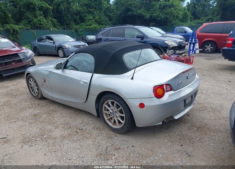 2003 BMW Z4 2.5I VIN: 4USBT334X3LS43344