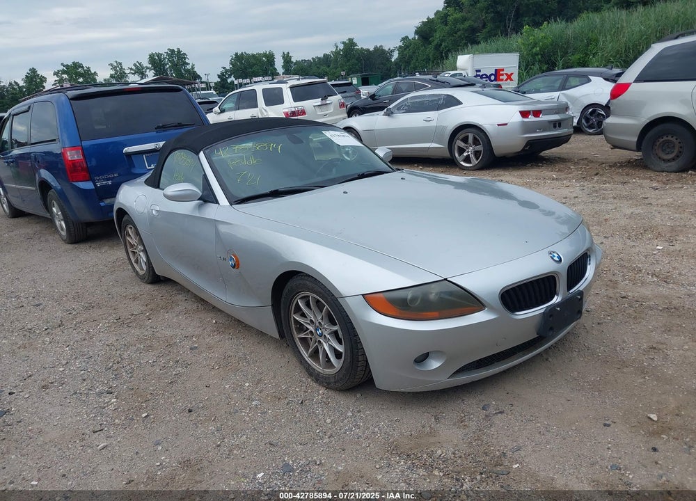 2003 BMW Z4 2.5I VIN: 4USBT334X3LS43344