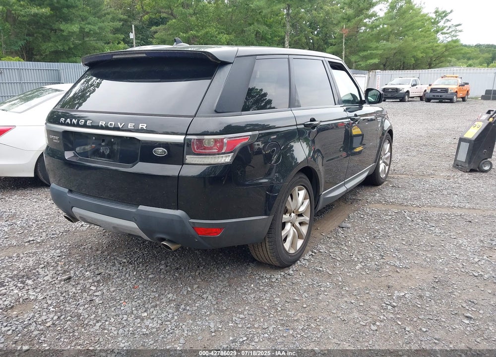 2016 LAND ROVER RANGE ROVER SPORT VIN: SALWR2PF7GA663536