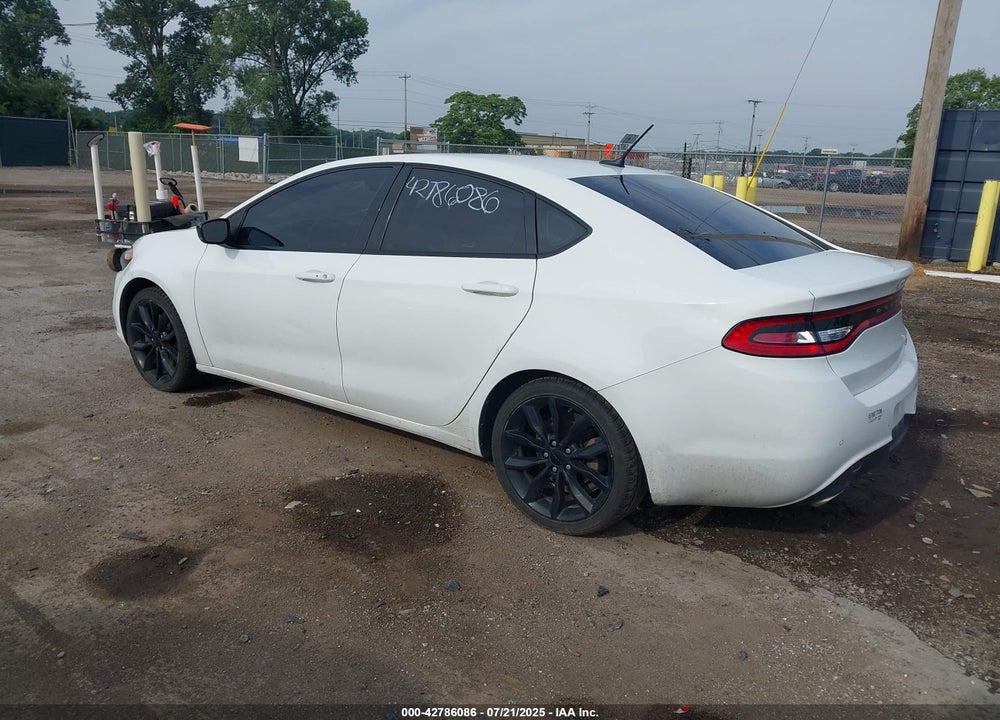 2016 DODGE DART VIN: 1C3CDFGB2GD791117