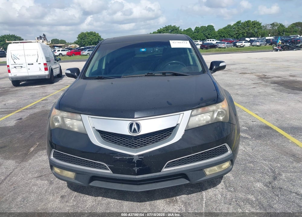 2011 ACURA MDX VIN: 2HNYD2H24BH504309