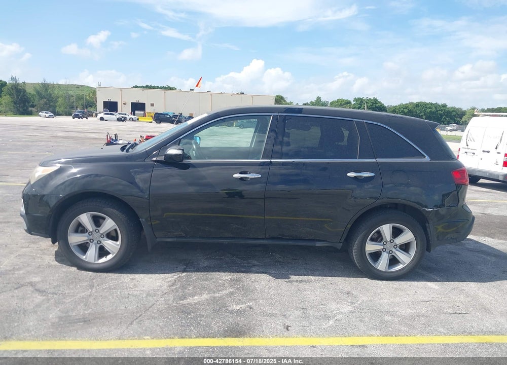 2011 ACURA MDX VIN: 2HNYD2H24BH504309