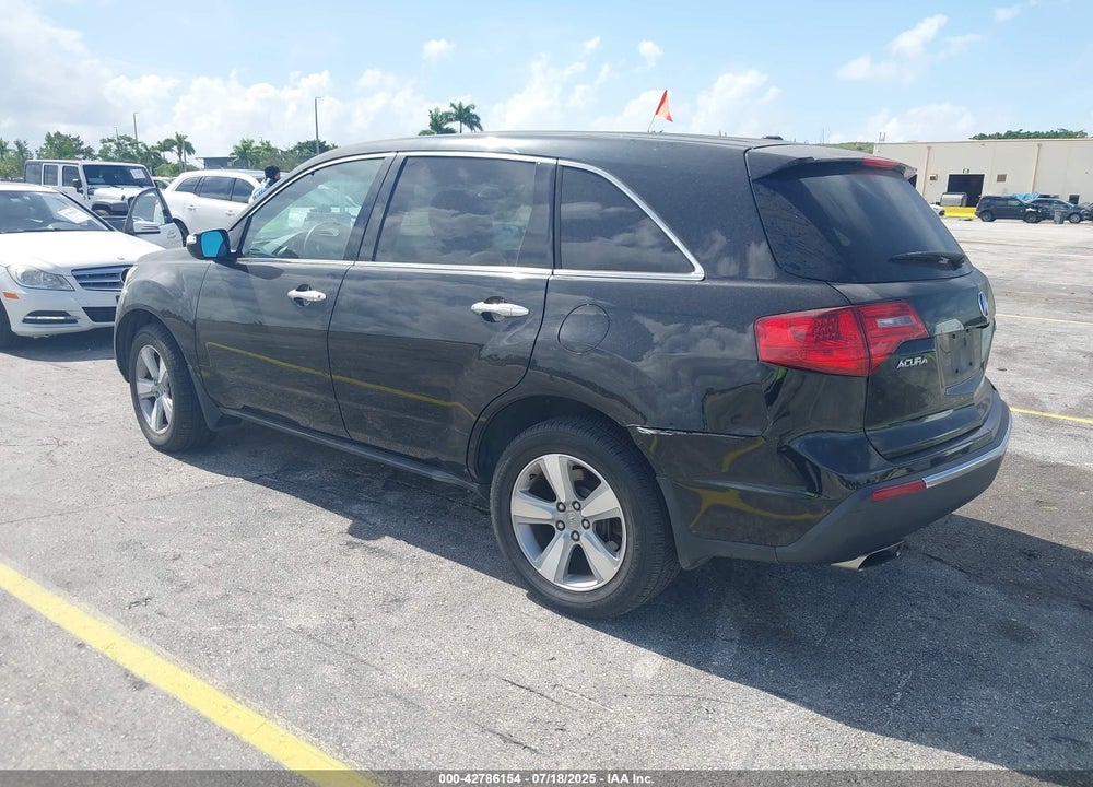 2011 ACURA MDX VIN: 2HNYD2H24BH504309