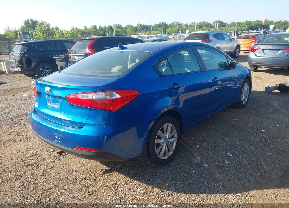 2014 KIA FORTE VIN: KNAFX4A63E5091806