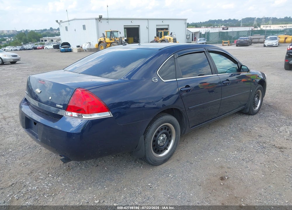 2008 CHEVROLET IMPALA POLICE VIN: 2G1WS583X81354858