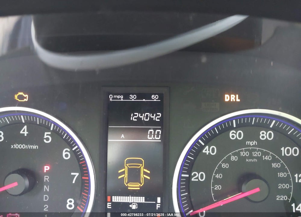 2008 HONDA CR-V LX VIN: 5J6RE483X8L007458