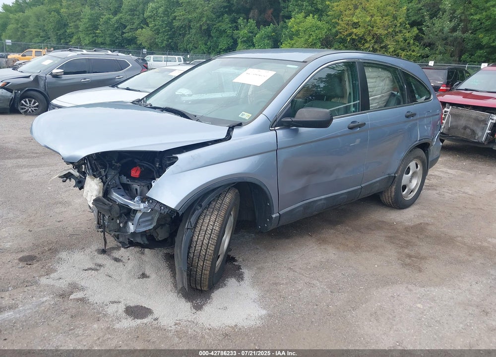 2008 HONDA CR-V LX VIN: 5J6RE483X8L007458