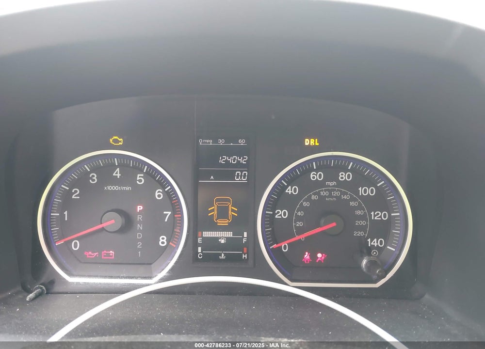 2008 HONDA CR-V LX VIN: 5J6RE483X8L007458