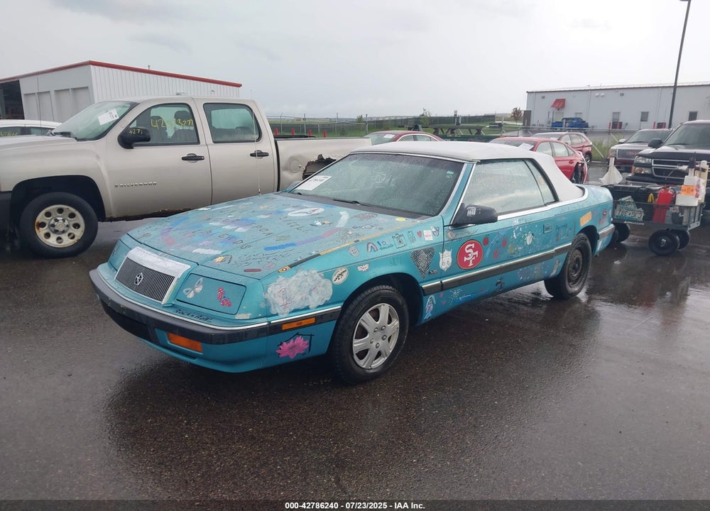 1992 CHRYSLER LEBARON VIN: 1C3XU4533NF272130