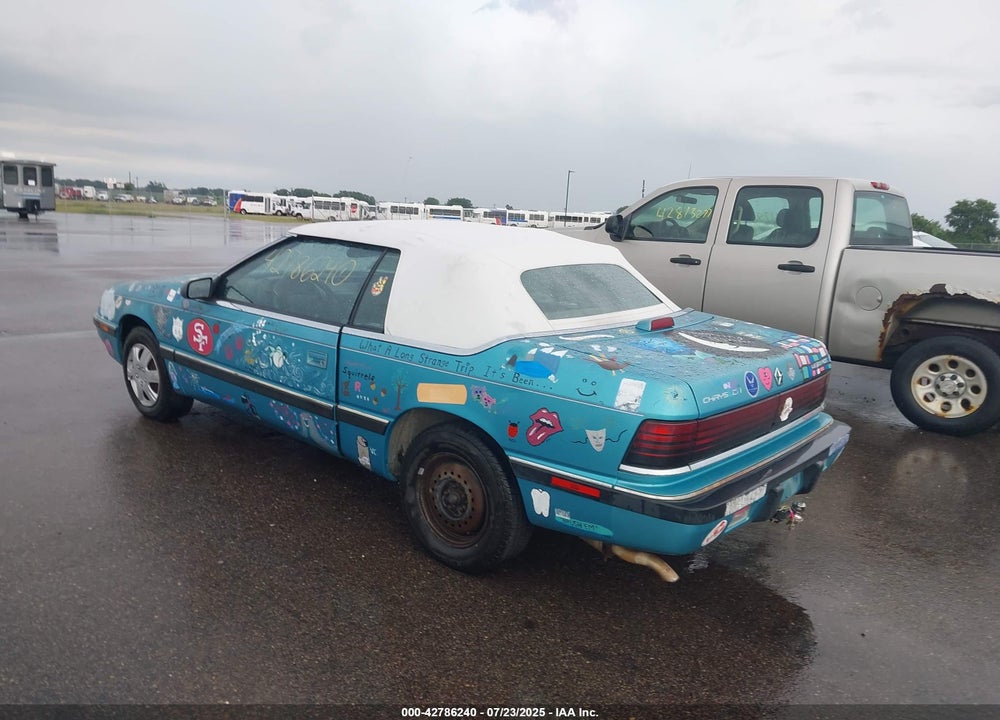 1992 CHRYSLER LEBARON VIN: 1C3XU4533NF272130