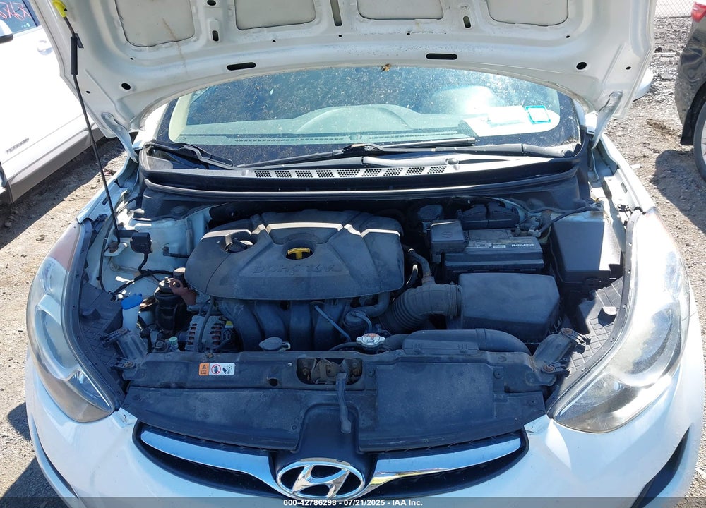 2013 HYUNDAI ELANTRA GLS VIN: 5NPDH4AE6DH263985